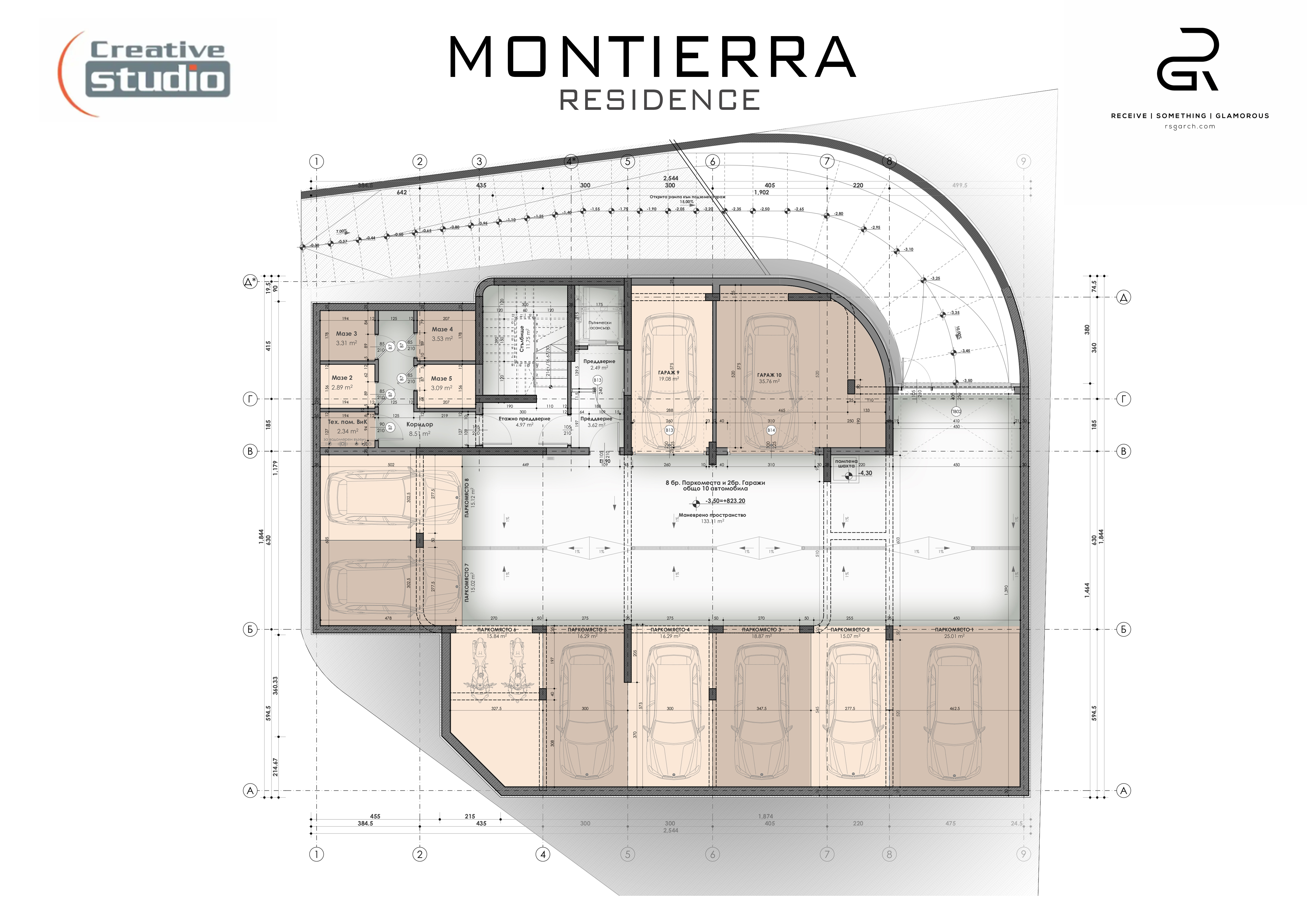 Parking floor plan